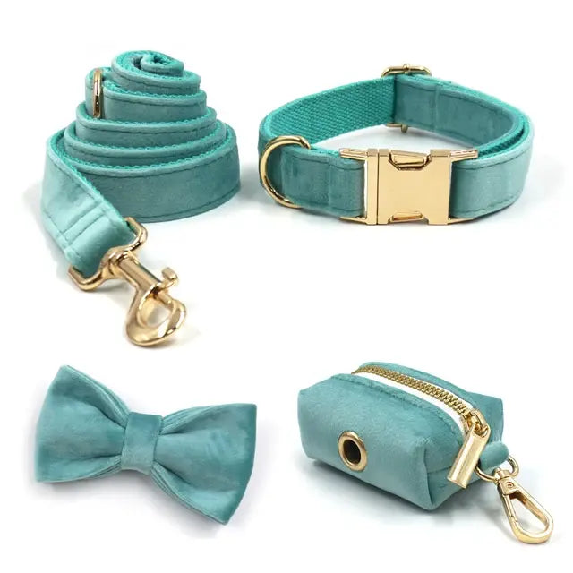 Tiffany Blue Luxury Dog Harness