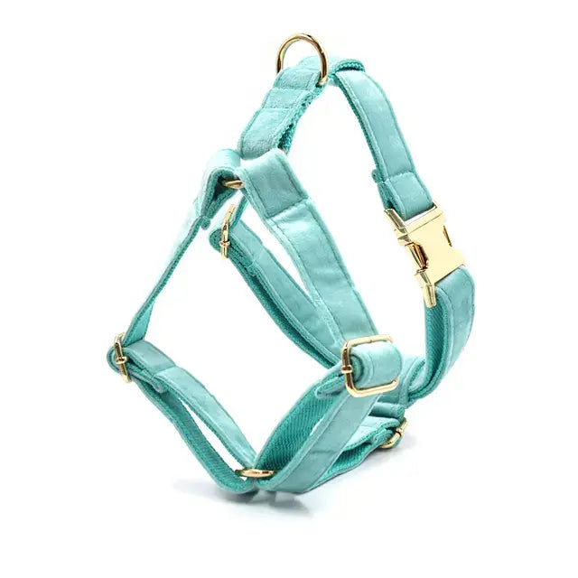 Tiffany Blue Luxury Dog Harness