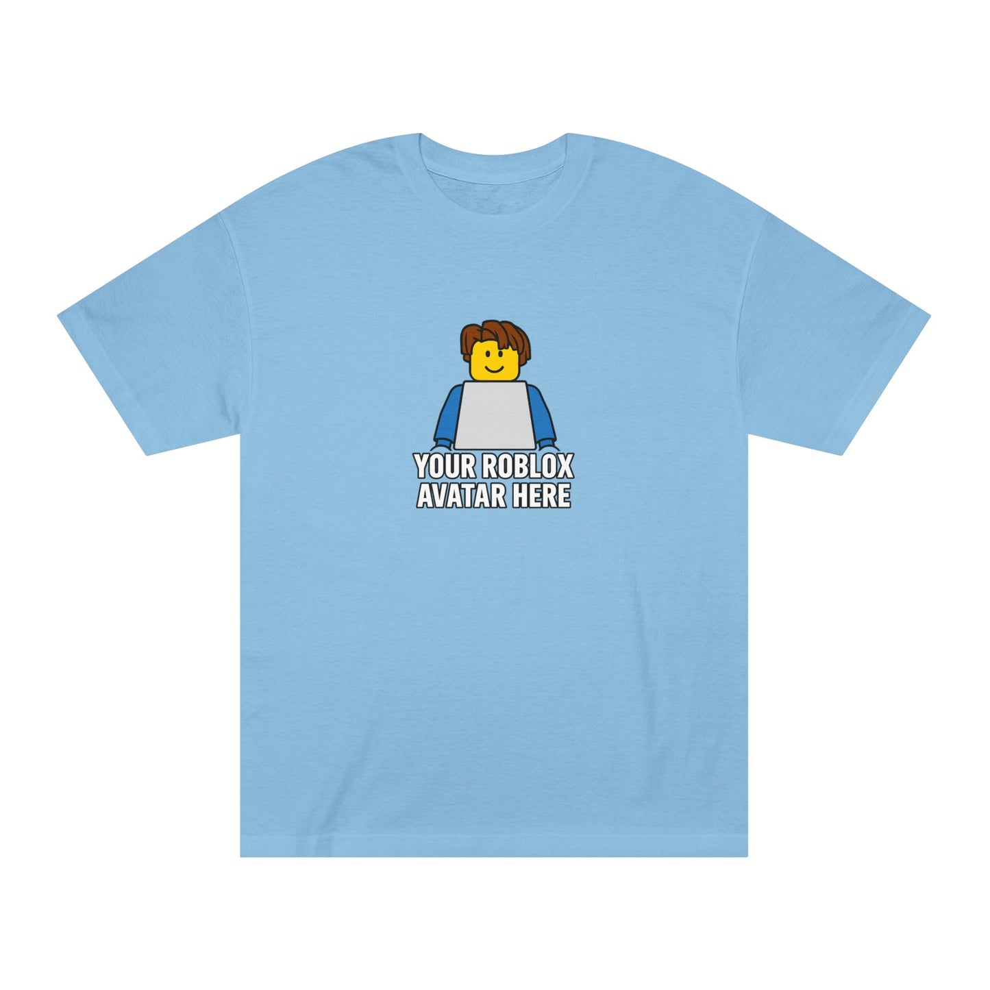 Custom Roblox American Apparel Tee – Your Avatar on a Premium Classic Shirt!