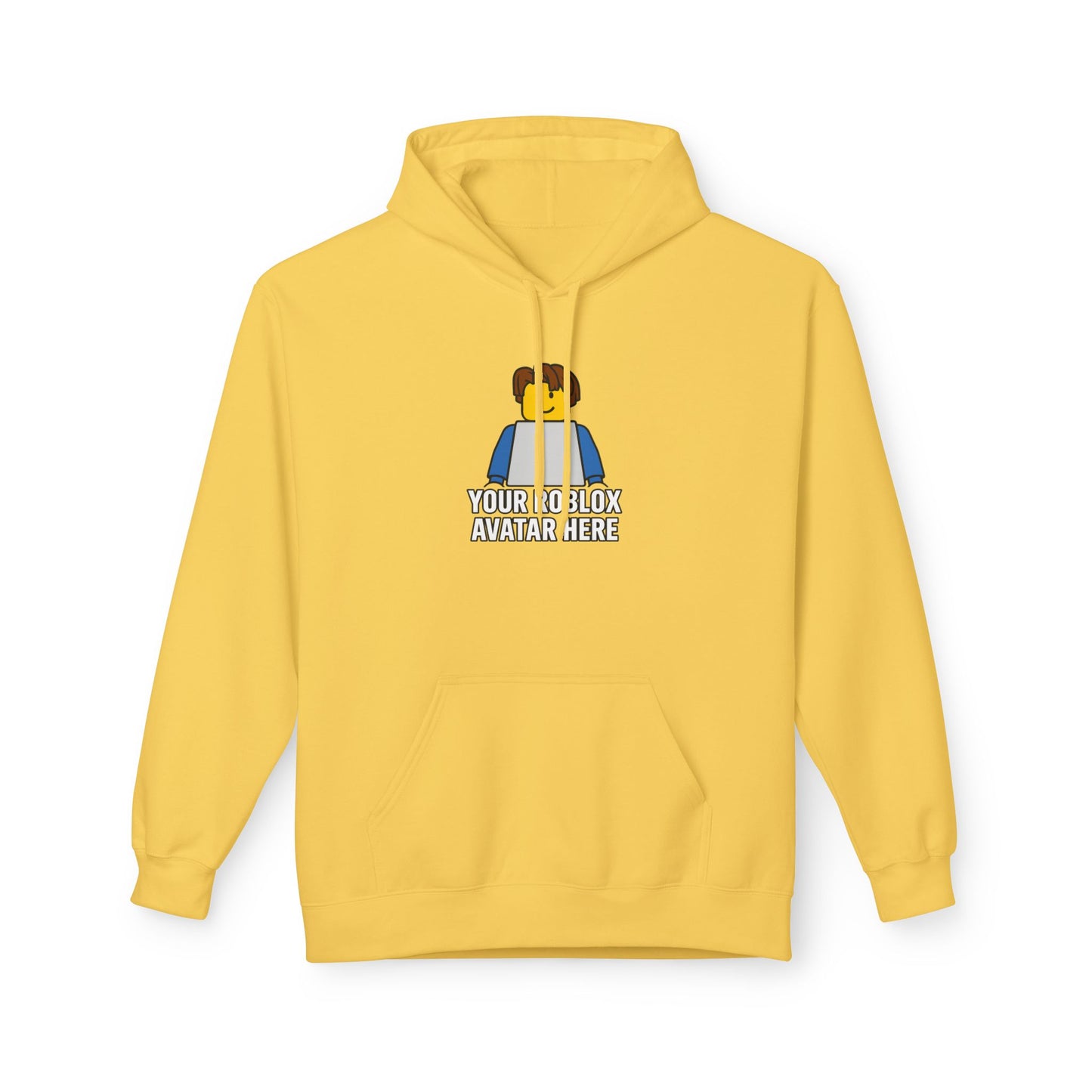 Custom Roblox Fleece Hoodie – Your Avatar on a Cozy Everyday Hoodie!