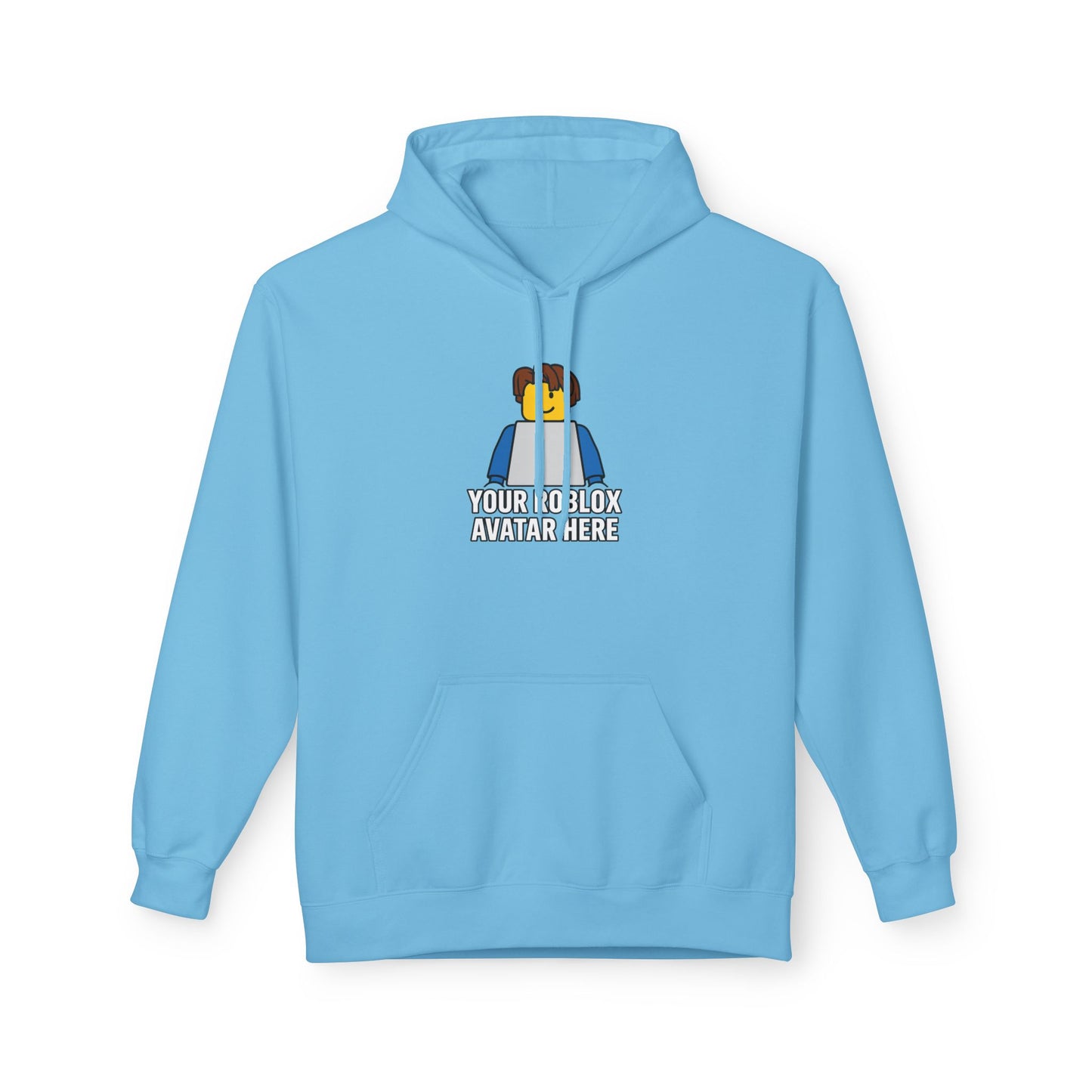 Custom Roblox Fleece Hoodie – Your Avatar on a Cozy Everyday Hoodie!