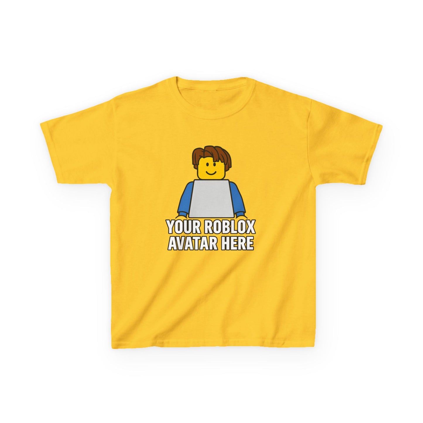 Custom Roblox Children's Gamer Tee – Made From Your Roblox Avatar!