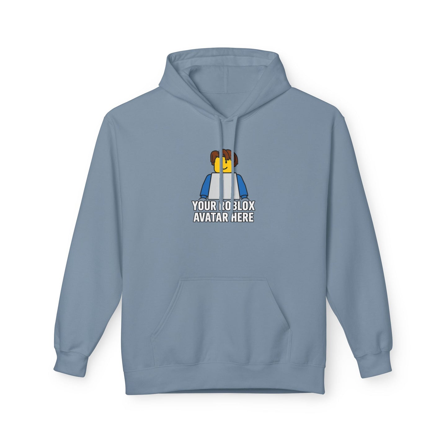Custom Roblox Fleece Hoodie – Your Avatar on a Cozy Everyday Hoodie!
