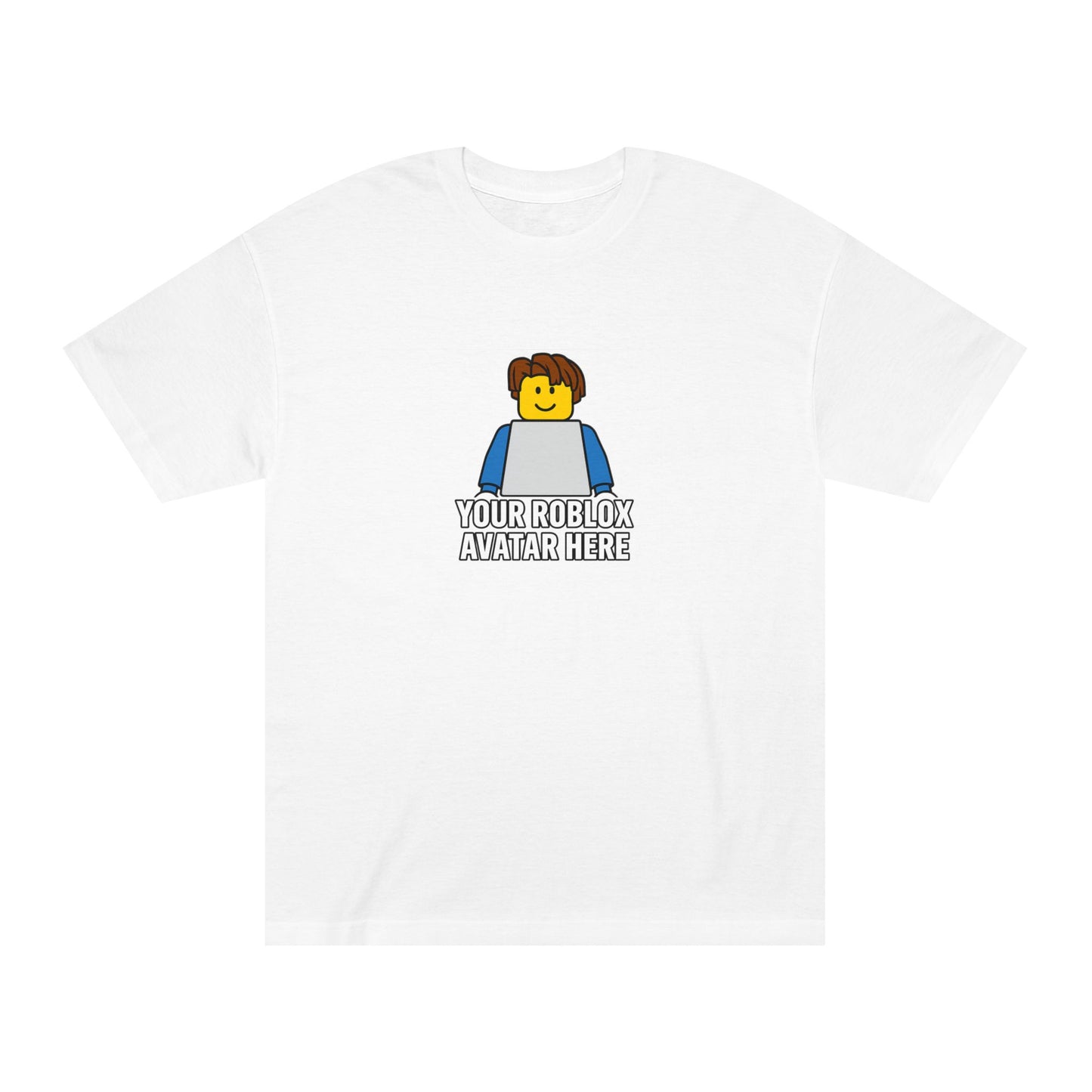 Custom Roblox American Apparel Tee – Your Avatar on a Premium Classic Shirt!