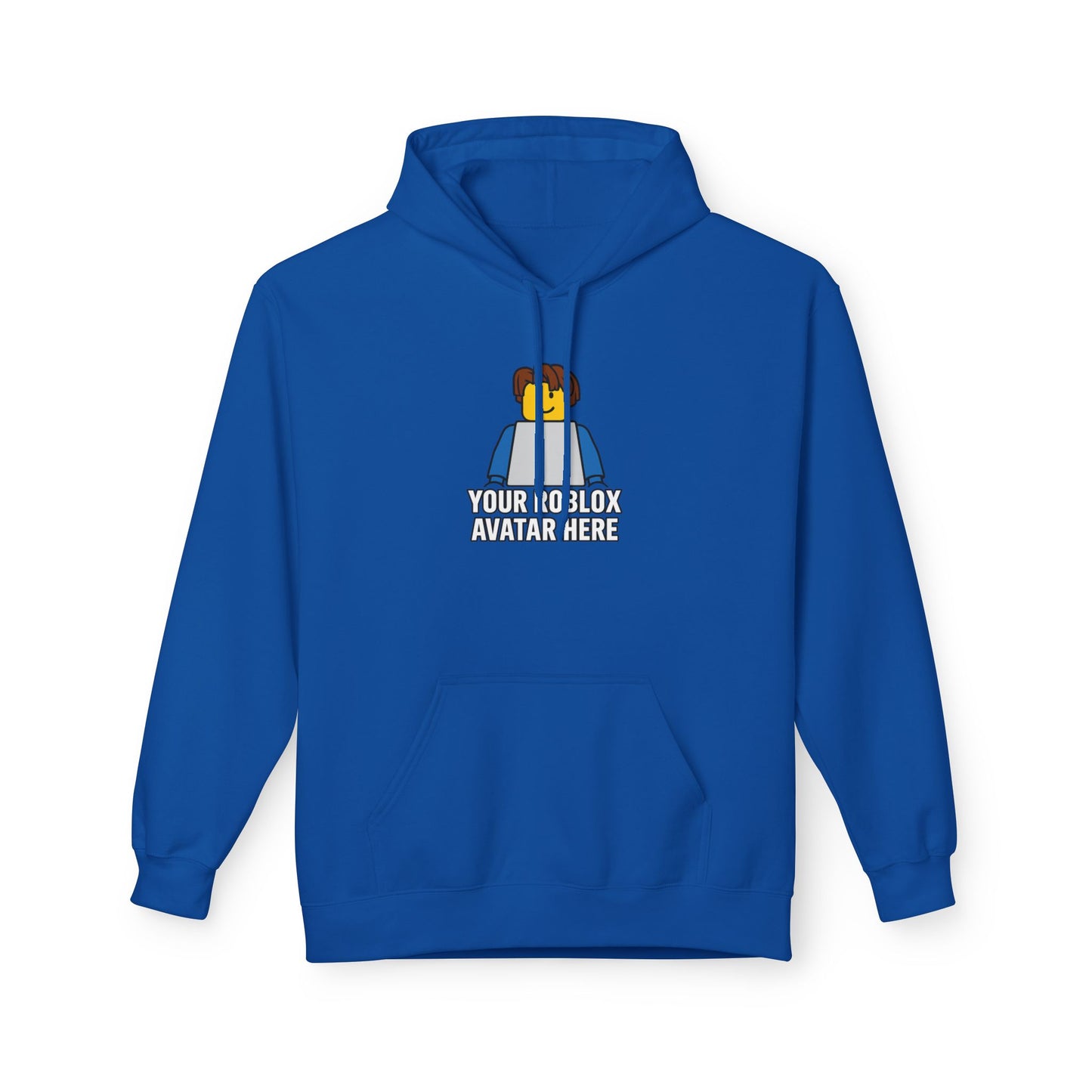Custom Roblox Fleece Hoodie – Your Avatar on a Cozy Everyday Hoodie!