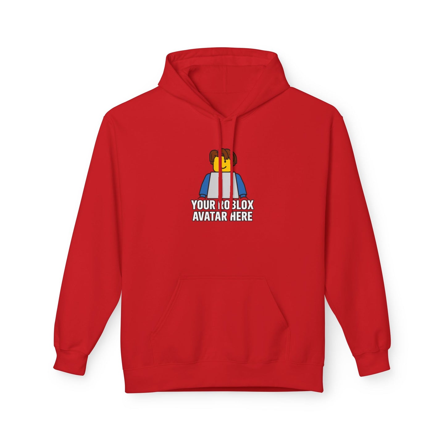 Custom Roblox Fleece Hoodie – Your Avatar on a Cozy Everyday Hoodie!
