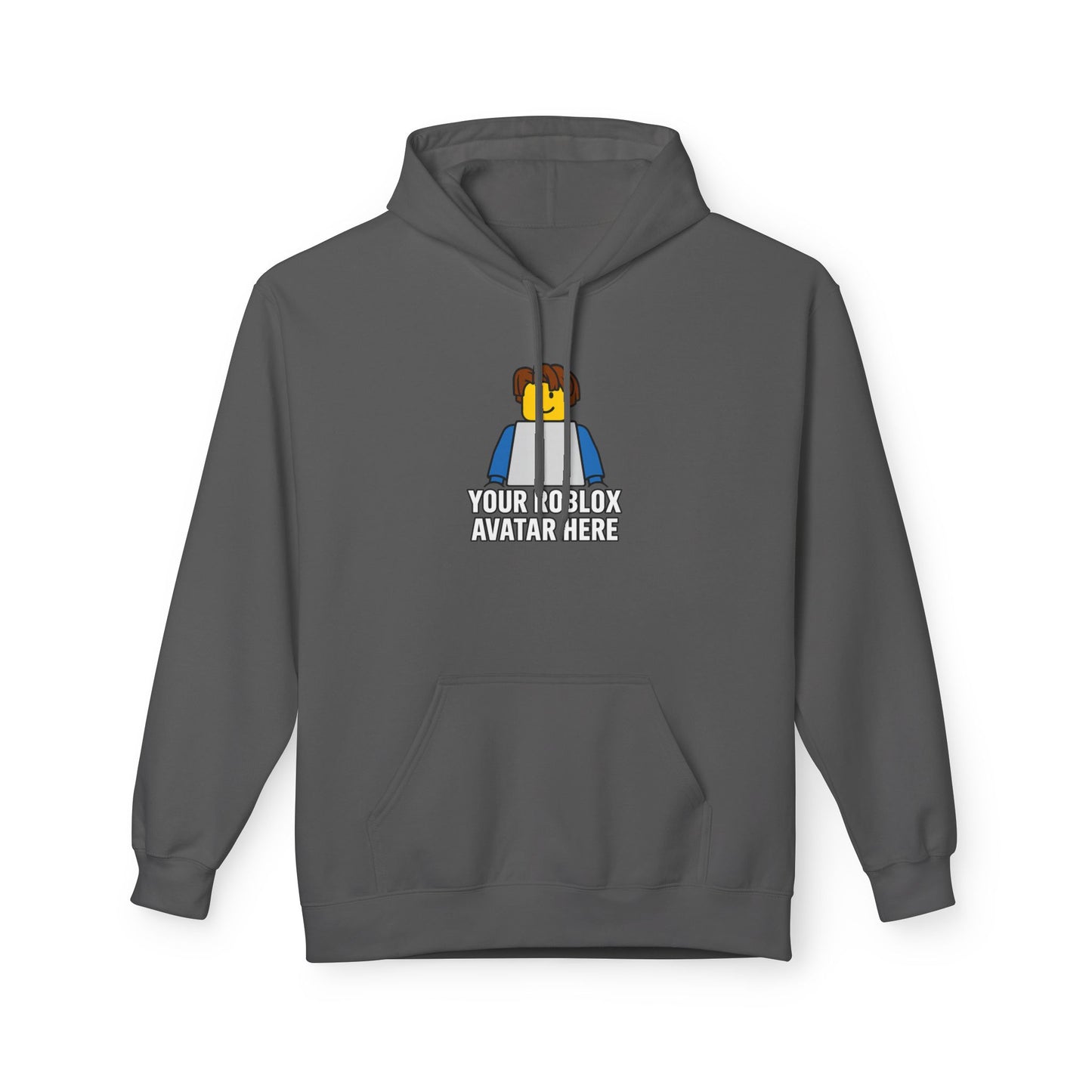 Custom Roblox Fleece Hoodie – Your Avatar on a Cozy Everyday Hoodie!