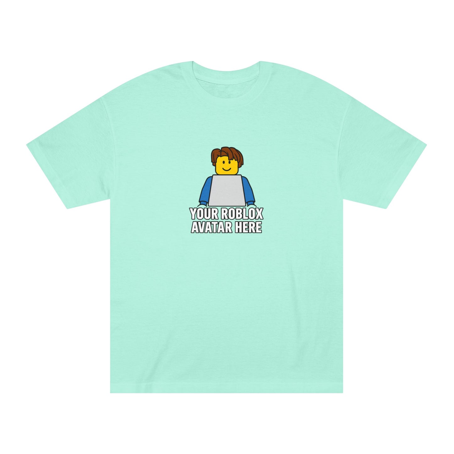 Custom Roblox American Apparel Tee – Your Avatar on a Premium Classic Shirt!