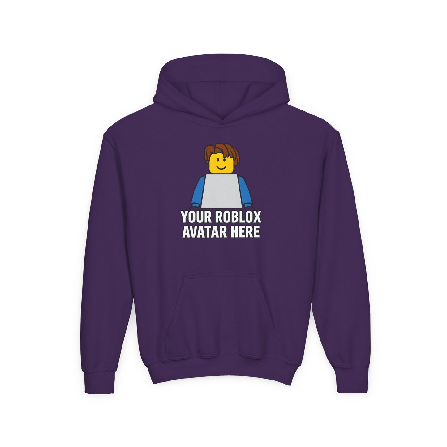 Custom Roblox Children's Hoodie – Turn Your Avatar Into a Hoodie!