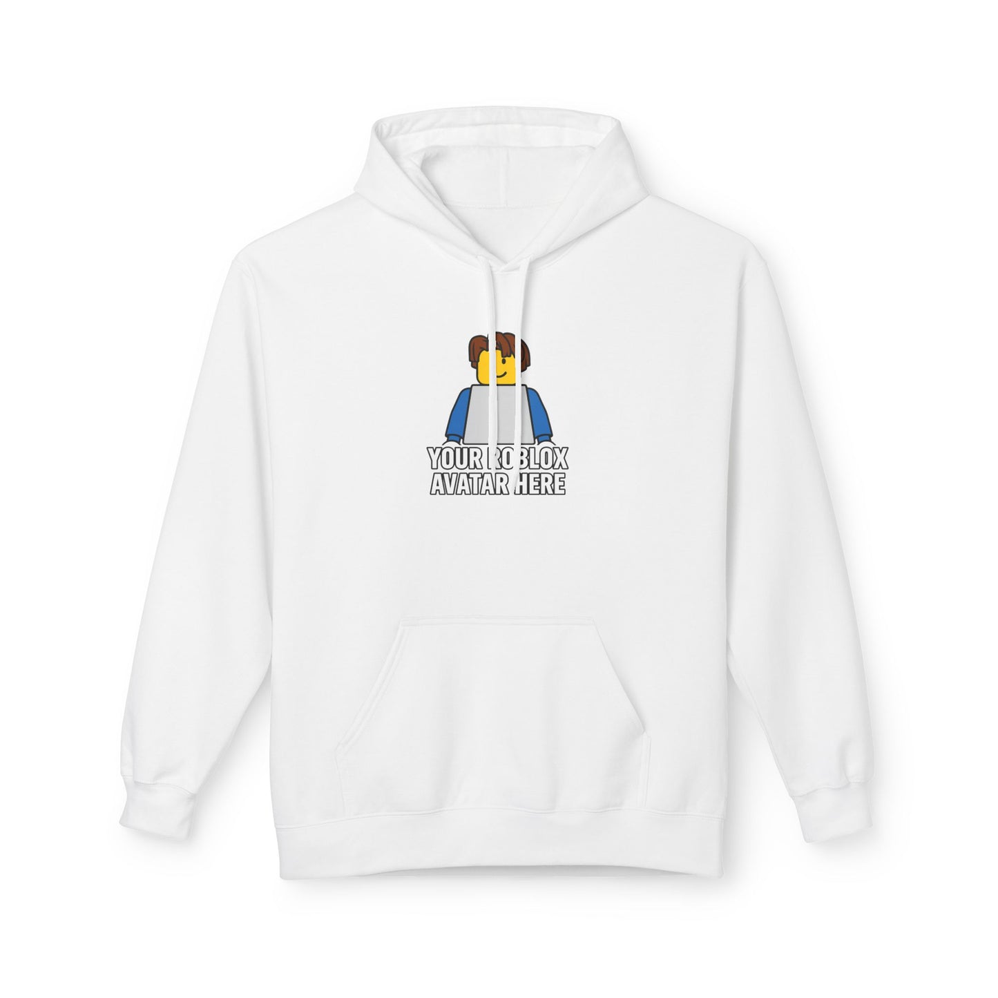 Custom Roblox Fleece Hoodie – Your Avatar on a Cozy Everyday Hoodie!