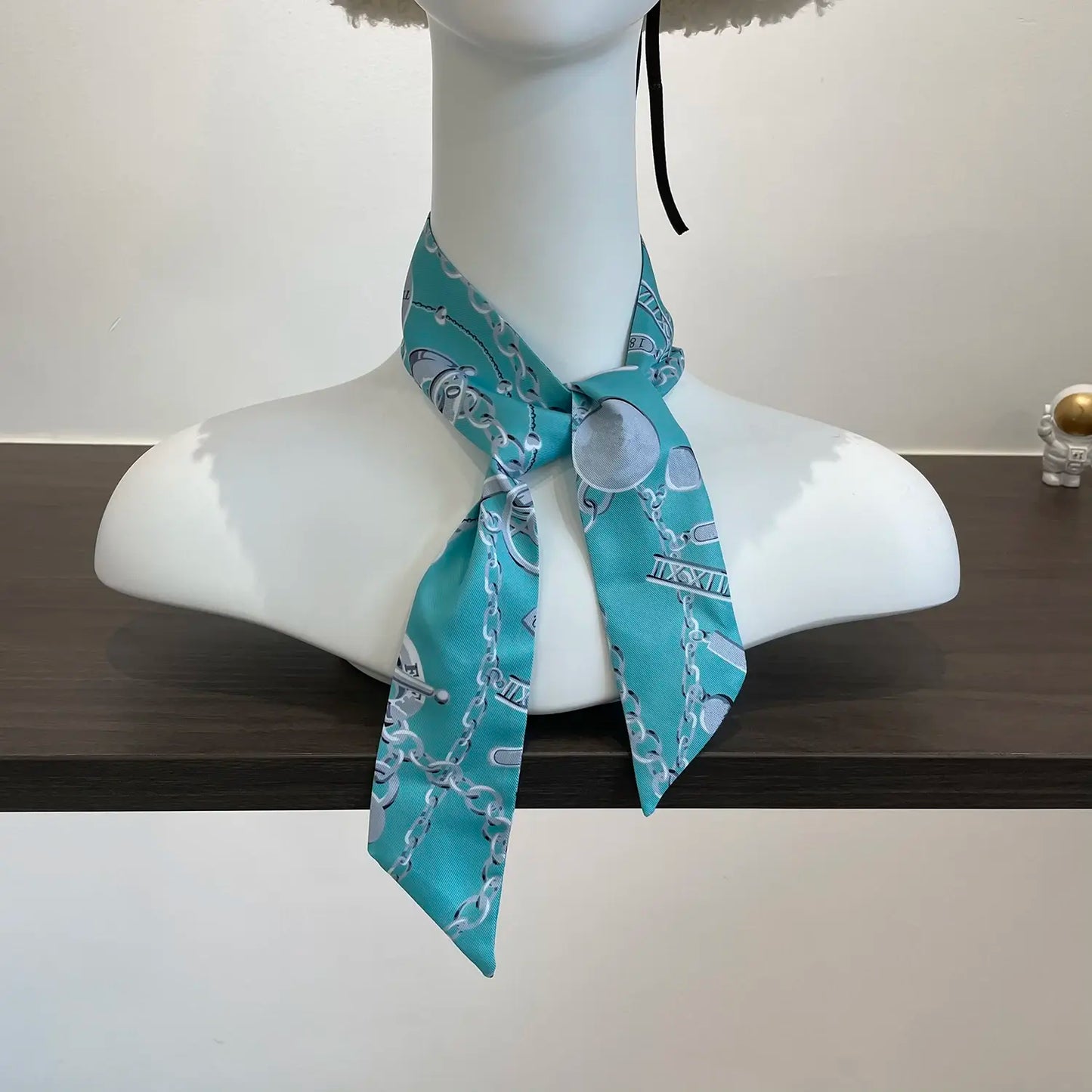 Tiffany Inspired Luxury Silk Scarf - Elegant Fashion Accessory